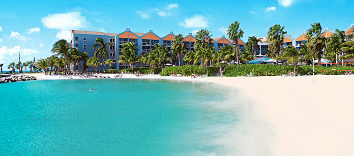 All Inclusive på hotell Renaissance Ocean Suites.