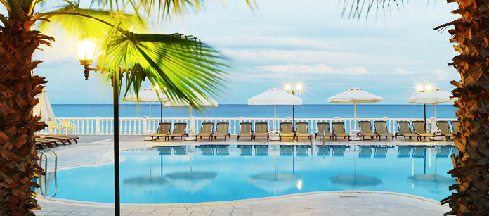 All Inclusive på hotell SENTIDO Sultan Beldibi.