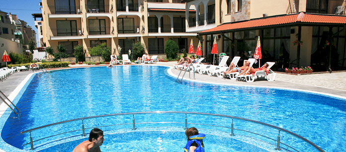 Hotell Rose Village - familjehotell med bra barnrabatter.