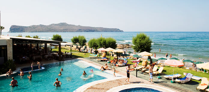 Hotell Iolida Beach - familjehotell med bra barnrabatter.