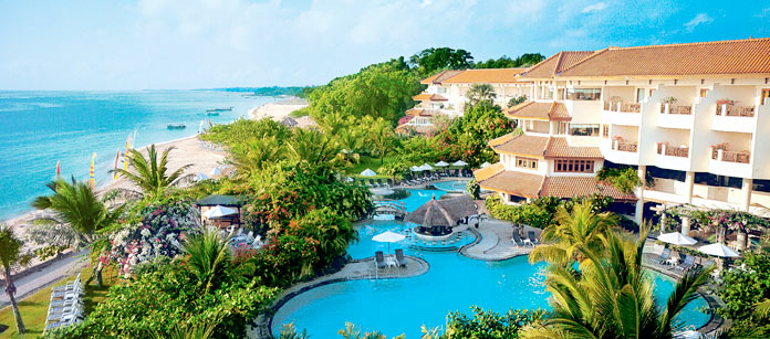 Koppla av på ett spahotell - Grand Mirage resort.