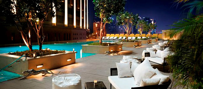 Koppla av på ett spahotell - The Address Dubai Mall.