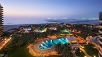 Koppla av på ett spahotell - Le Royal Meridien Jumeirah Beach Resort & Spa.