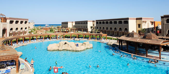 Hotell SUNRISE Select Mamlouk Palace Resort & Spa - för barnfamiljer som vill ha det lilla extra.