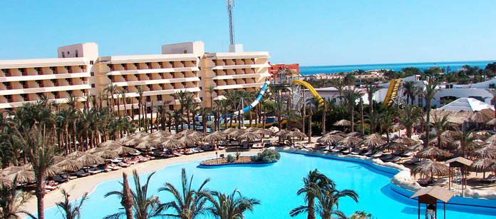 All Inclusive på hotell Sindbad Club Aquapark Resort.