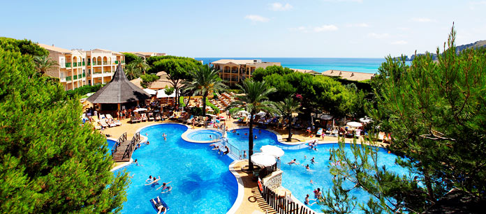 Barnvänliga hotell Viva Cala Mesquida Resort.