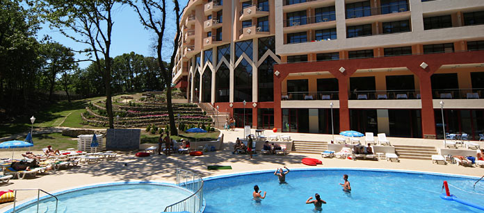 Hotell Park Hotel Odessos - familjehotell med bra barnrabatter.