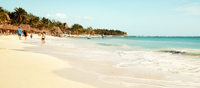 Resor till Playa del Carmen.