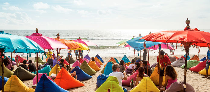 Resor till Kuta Beach.