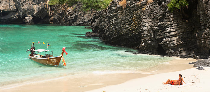 Resor till Phi Phi Island.