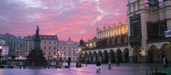 Weekend i Krakow med flyg och hotell.
