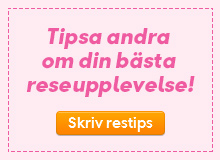Tipsa andra om din bästa reseupplevelse - skriv ditt restips här!