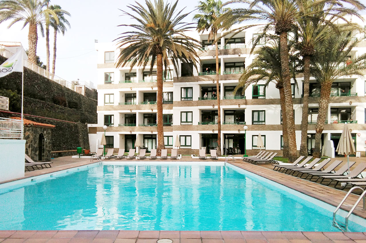 Walhalla i Playa del Inglés Hotell med uppvärmd pool